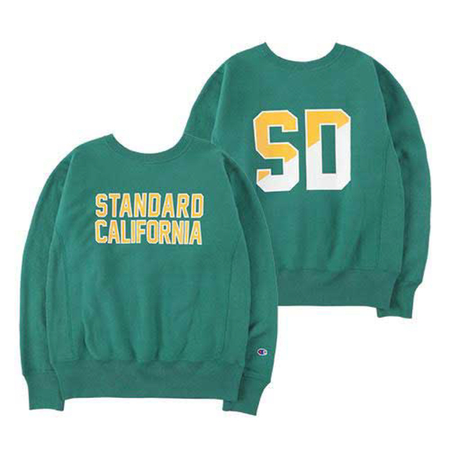 STANDARD CALIFORNIA × CHAMPION スウェット RHC-