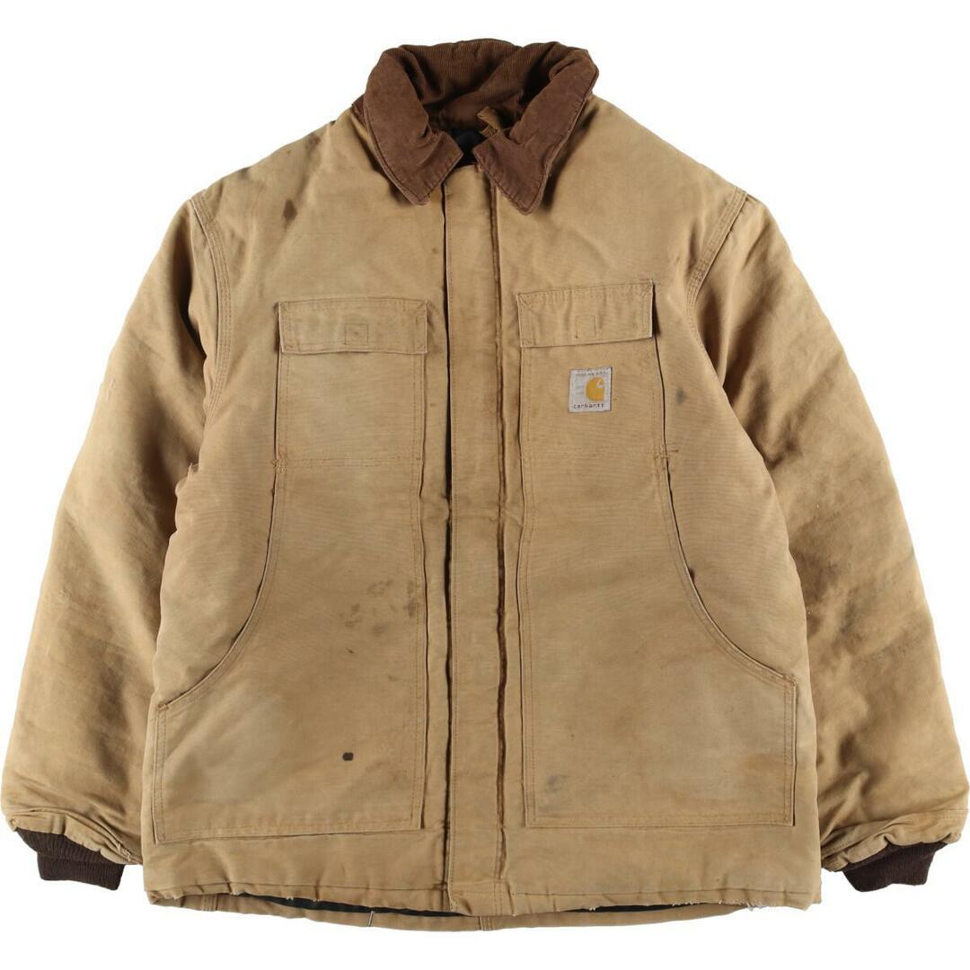 80年代 カーハート Carhartt 100周年モデル トラディショナルジャケット ダック地ワークジャケット メンズXL ヴィンテージ /eaa315465不明年代