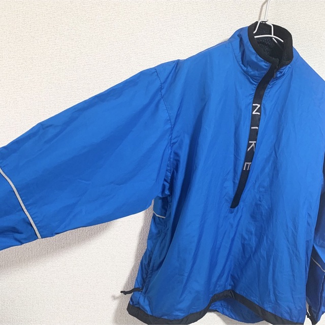 90s NIKE 白タグ Half Zip Nylon Pullover