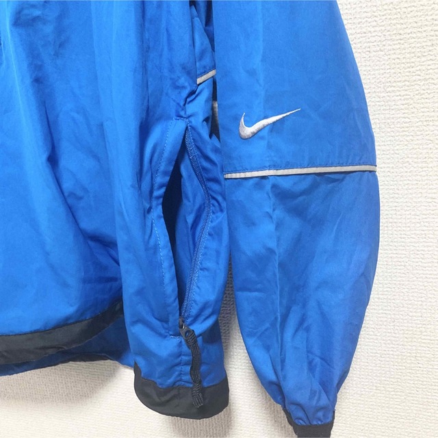 80s 90s Nike ナイロン ジャケット ハーフジップ ロイヤル カラー