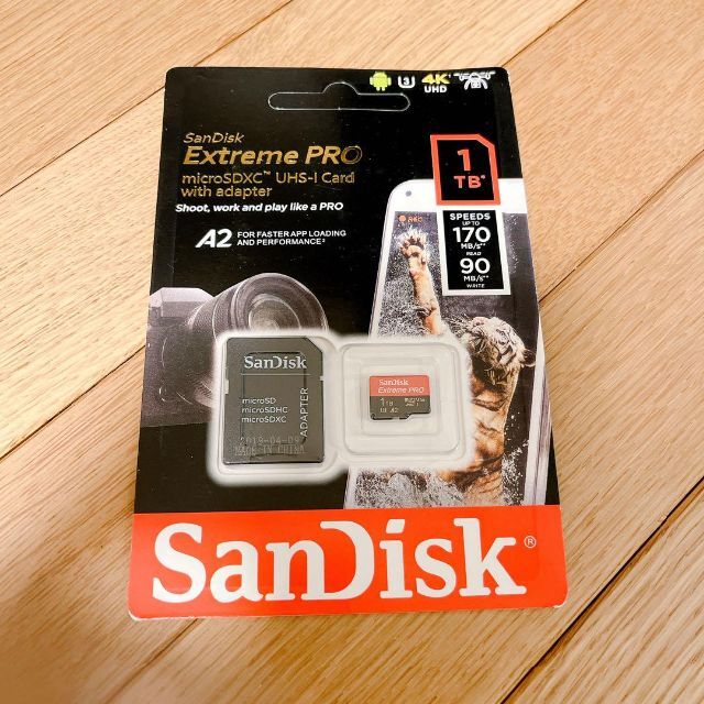 【新品未使用】マイクロSD 1TB サンディスク Extreme PRO