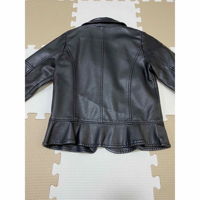 ライダースジャケット キッズ/ベビー/マタニティのキッズ服女の子用(90cm~)(ジャケット/上着)の商品写真