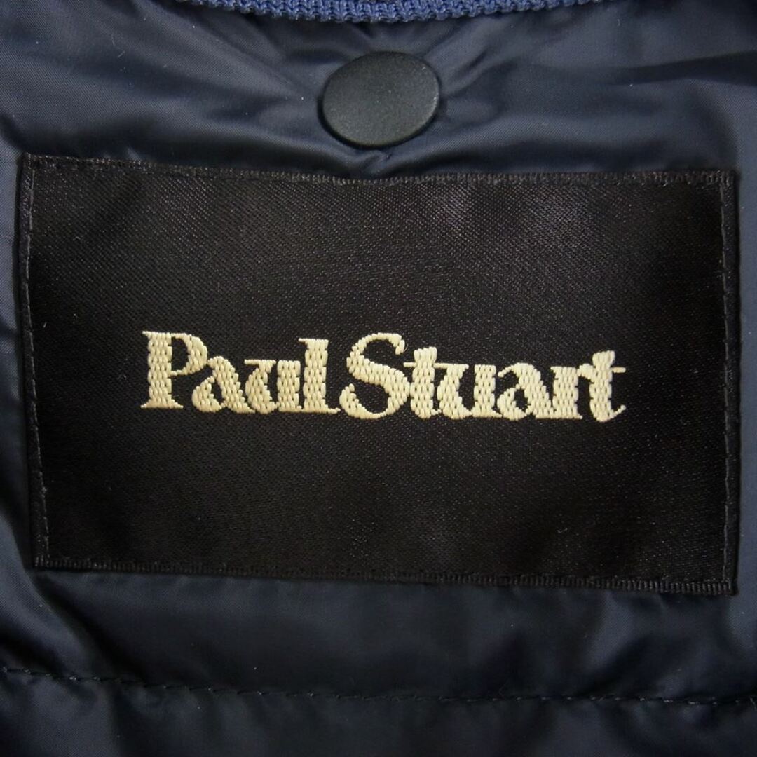 PAUL STUART ポールスチュアート ステンカラーコート J1B47-230-28  着脱可能ダウンライナー付き ステンカラーコート ダークネイビー系 44【美品】 3