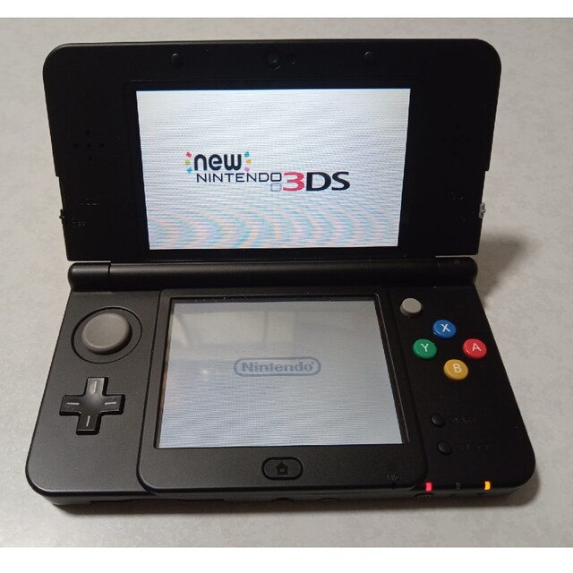 ニンテンドー3DS(ニンテンドー3DS)のニューニンテンドー3DS ブラック本体 エンタメ/ホビーのゲームソフト/ゲーム機本体(携帯用ゲーム機本体)の商品写真