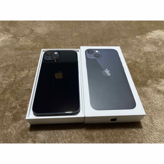 Apple(アップル)のiPhone13 128GB ミッドナイト au SIMフリー 一括購入  スマホ/家電/カメラのスマートフォン/携帯電話(スマートフォン本体)の商品写真