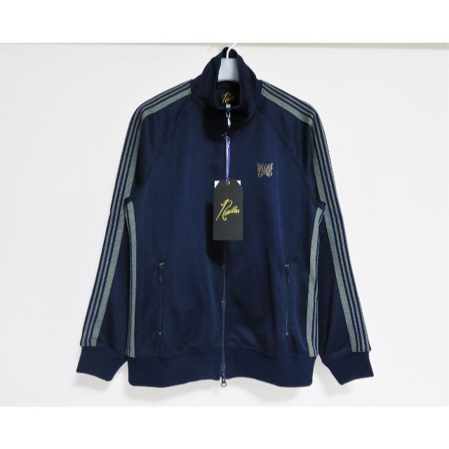 Needles Needles Track Jacket Poly Smooth S ネイビーの通販 by green NEEDLES TRACK JACKET Sトラックジャケット ジャージトップ