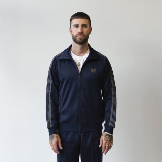 Needles - Needles Track Jacket Poly Smooth S ネイビーの通販 by ...