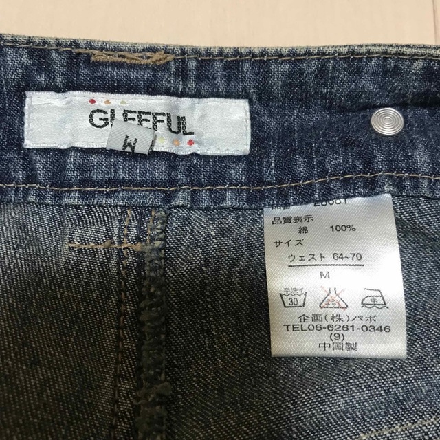 GLEEFUL デニムサロペット レディースのパンツ(サロペット/オーバーオール)の商品写真