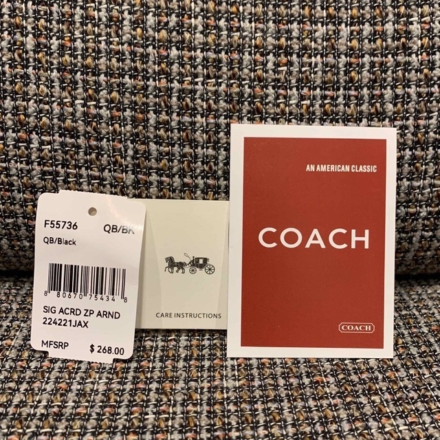 COACH(コーチ)の付属品なし　コーチ　長財布　ノーマルパックマン メンズのファッション小物(長財布)の商品写真