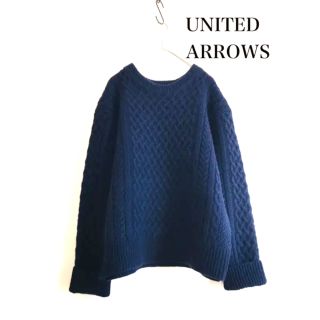 ビューティアンドユースユナイテッドアローズ(BEAUTY&YOUTH UNITED ARROWS)のウール　セーター　アローズ(ニット/セーター)