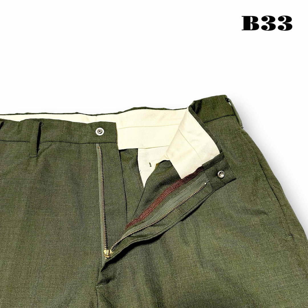 人気品! TENDERLOIN スラックス パンツ オリーブ グリーン 深緑 M