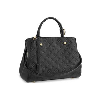 ルイヴィトン(LOUIS VUITTON)のLouisVuitton モンテーニュMM Noir (ハンドバッグ)