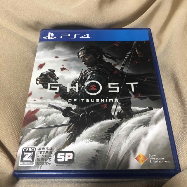 PlayStation4(プレイステーション4)のGhost of Tsushima（ゴースト・オブ・ツシマ） PS4 エンタメ/ホビーのゲームソフト/ゲーム機本体(家庭用ゲームソフト)の商品写真