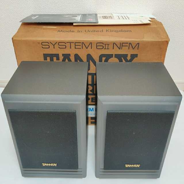 【箱付き完品】TANNOY SYSTEM 6 NFM II