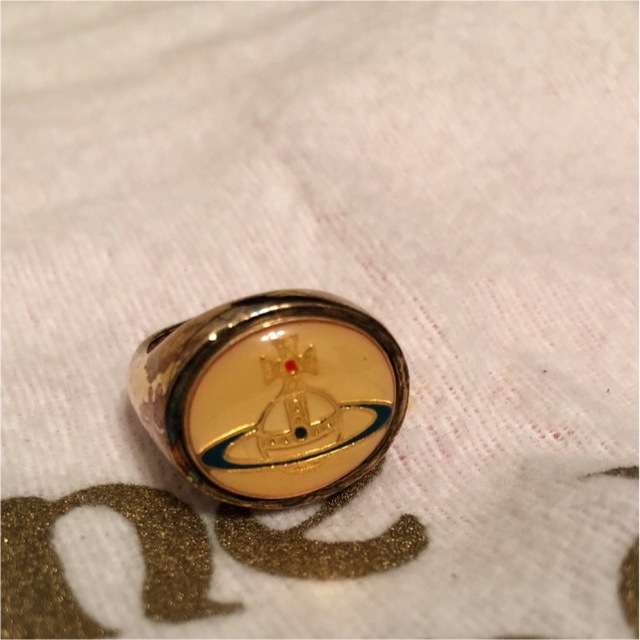 Vivienne Westwood(ヴィヴィアンウエストウッド)のVivienneWestwood エナメルオーブリング レディースのアクセサリー(リング(指輪))の商品写真