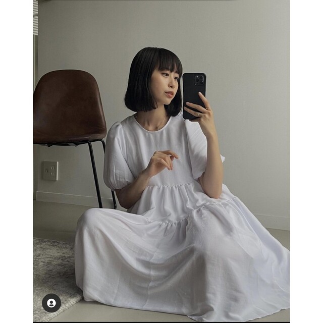 COS - 【完売品】COS ミニワンピース XSサイズ ホワイトの通販 COS - 【完売品】COS ミニワンピース XSサイズ ホワイトの通販