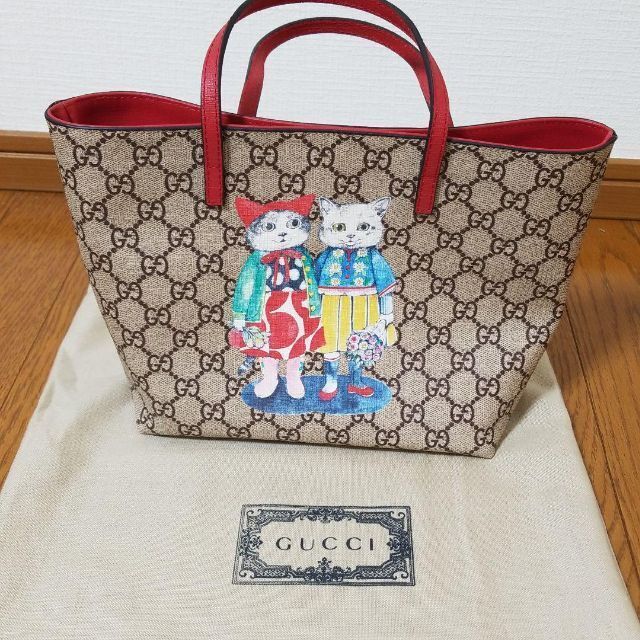 GUCCI グッチ トートバッグ ヒグチユウコ ネコ 新製品 26052円引き www