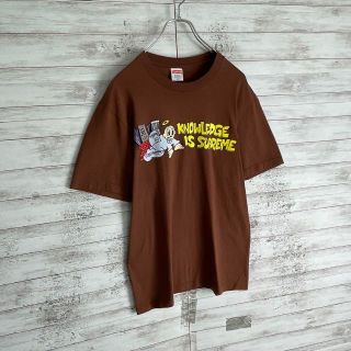 7416 【入手困難】シュプリーム☆ビッグロゴ定番カラー人気デザインtシャツ美品