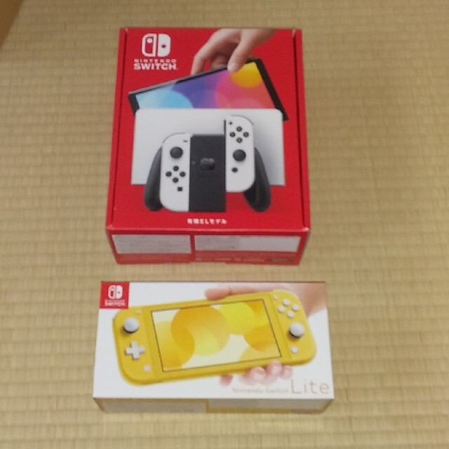 緑林シリーズ Nintendo Switch 有機ELライト2台セット新品未開封任天堂