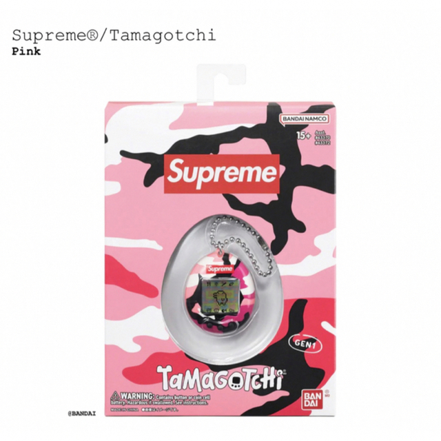 超高品質販売中 Supreme Tamagotchi シュプリーム たまごっち ピンク