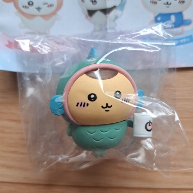 ちいかわ(チイカワ)のちいかわ【くりまんじゅう】ハンギョドン なりきりフィギュア サンリオ エンタメ/ホビーのおもちゃ/ぬいぐるみ(キャラクターグッズ)の商品写真