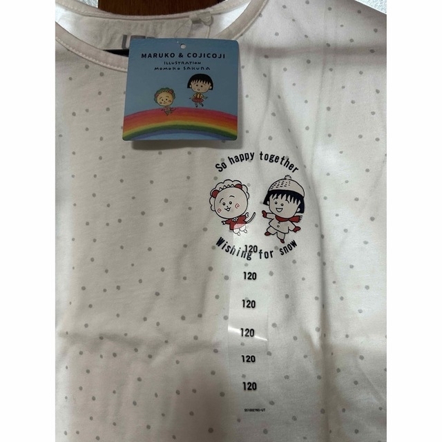 UNIQLO(ユニクロ)のユニクロ　Tシャツ　UT コジコジ　120 ちびまる子ちゃん　半袖　さくらももこ キッズ/ベビー/マタニティのキッズ服女の子用(90cm~)(Tシャツ/カットソー)の商品写真