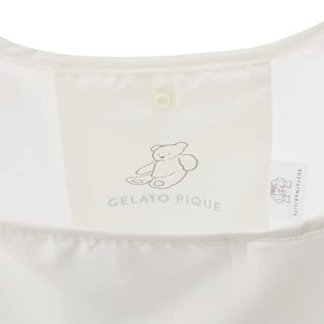 gelato pique(ジェラートピケ)のジェラートピケ  ベア柄　エコバッグ　ホワイト　新品未使用 レディースのバッグ(エコバッグ)の商品写真