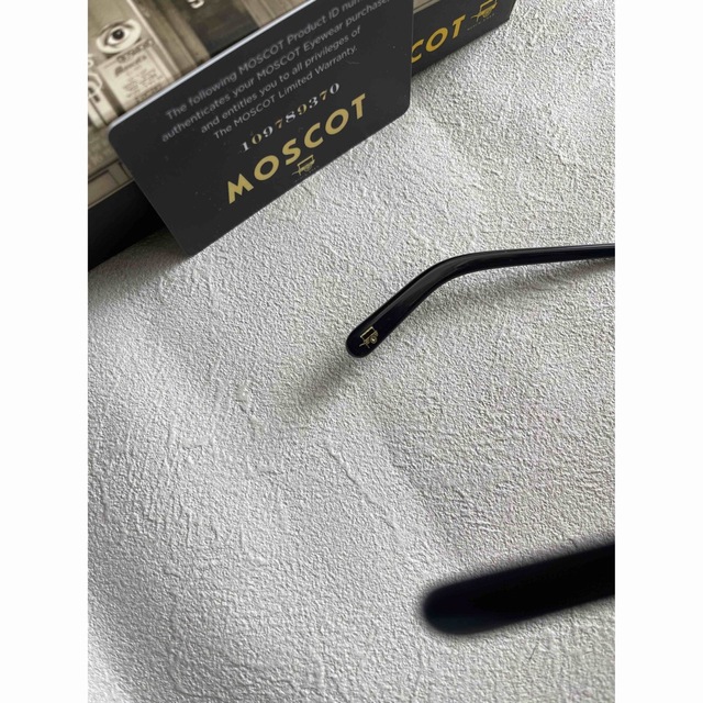 MOSCOT(モスコット)の【極美品】正規品 モスコット ミルゼン 46 ブラック ダークグリーンレンズ メンズのファッション小物(サングラス/メガネ)の商品写真