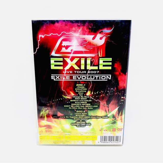 EXILE(エグザイル)のEXILE LIVE TOUR 2007 EXILE EVOLUTION エンタメ/ホビーのDVD/ブルーレイ(ミュージック)の商品写真