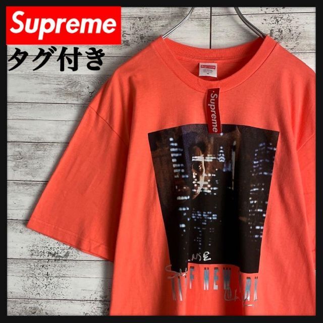 7692 【入手困難】シュプリーム☆ビッグロゴ定番カラー人気デザインtシャツ美品