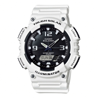 カシオ(CASIO)の【新品】カシオ スタンダードソーラー メンズ AQ-S810WC-7AJH(腕時計(アナログ))