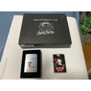 ベティ　BETTY BOOP  zippo セット(キャラクターグッズ)