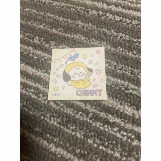 BT21 ファミマ限定 チョコドーナツ ステッカー(アイドルグッズ)