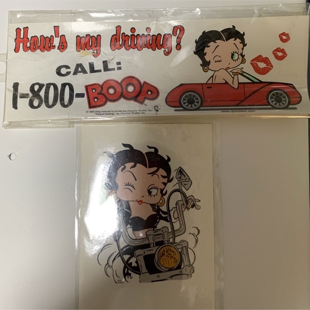 ベティ　BETTY BOOP  グッズ　7点セット エンタメ/ホビーのおもちゃ/ぬいぐるみ(キャラクターグッズ)の商品写真