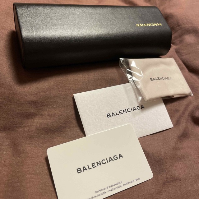 Balenciaga(バレンシアガ)のBALENCIAGA バレンシアガ べっ甲柄 メガネフレーム 伊達 5023  メンズのファッション小物(サングラス/メガネ)の商品写真