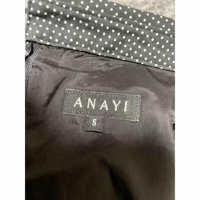 ANAYI(アナイ)の【美品】ANAYI ノースリーブワンピース S レディース小さいサイズ　春夏 レディースのワンピース(ミニワンピース)の商品写真