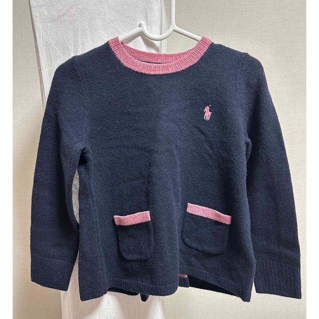 POLO RALPH LAUREN(ポロラルフローレン)のポロラルフローレン　ニット　セーター キッズ/ベビー/マタニティのキッズ服女の子用(90cm~)(ニット)の商品写真