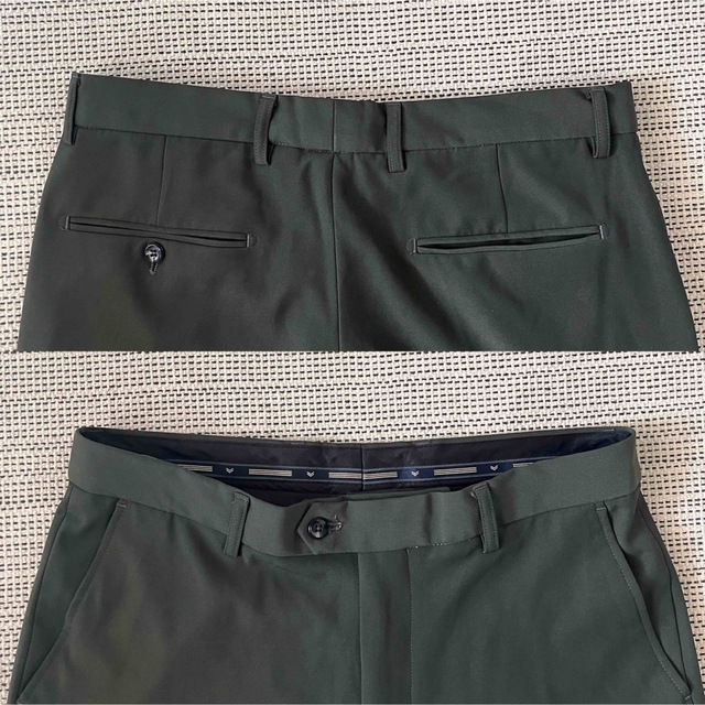 Paul Smith(ポールスミス)の【極美品】カーキ×3ピース×サイズ2XL Wenergy セットアップ　菅田将暉 メンズのスーツ(セットアップ)の商品写真