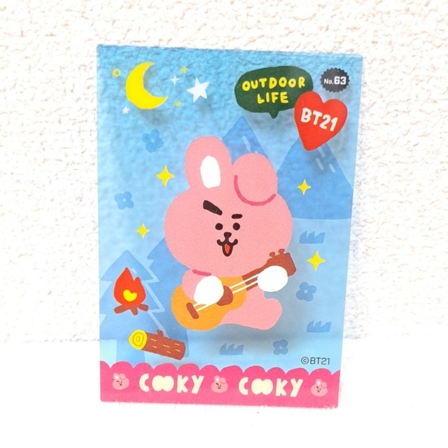 BT21(ビーティーイシビル)のBT21 クリアカード エンタメ/ホビーのタレントグッズ(アイドルグッズ)の商品写真