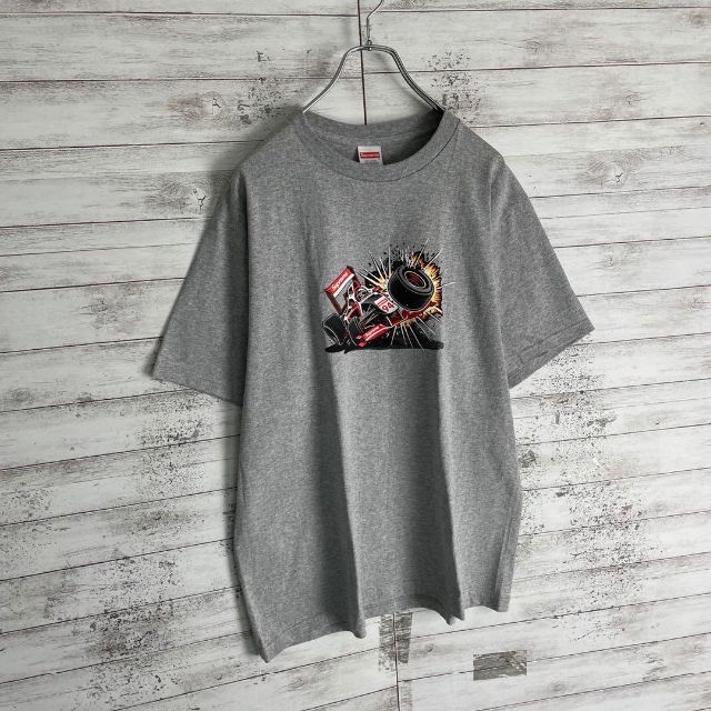 7702 【入手困難】シュプリーム☆ビッグロゴ定番カラー人気デザインtシャツ美品