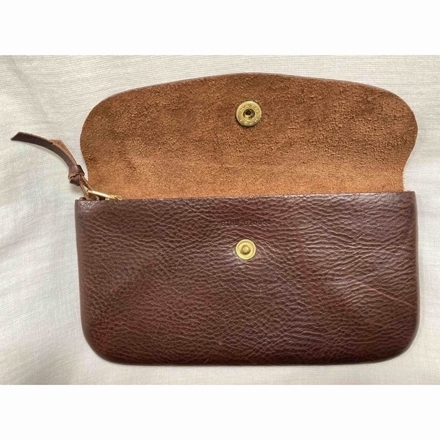 Bleu Bleuet - 【中古品】シボ長札の通販 by amanojaku.|ブルー Bleu Bleuet - 【中古品】シボ長札の通販 by amanojaku.|ブルー