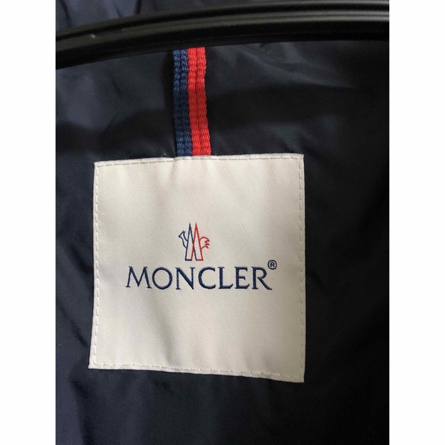 モンクレール　gie フード無し　ネイビー　2 国内正規品　moncler