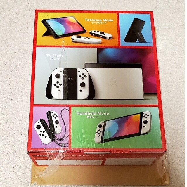 Nintendo Switch(ニンテンドースイッチ)のNintendo Switch（有機ELモデル） Joy-Con(L)/(R) エンタメ/ホビーのゲームソフト/ゲーム機本体(家庭用ゲーム機本体)の商品写真