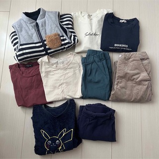 ブランシェス(Branshes)の最終値下げ【petitmain UNIQLO 他】男の子 服 まとめ売り (Tシャツ/カットソー)