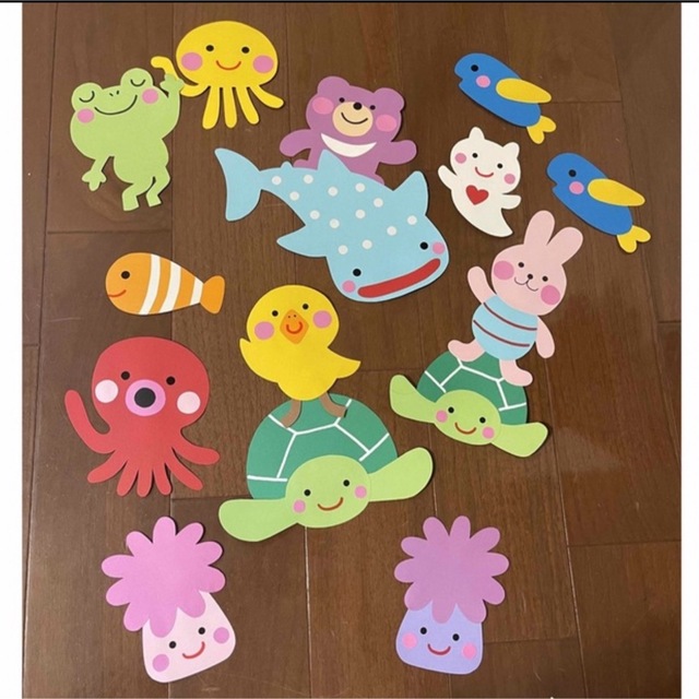 海の夏の保育壁面 ハンドメイドのハンドメイド その他(その他)の商品写真