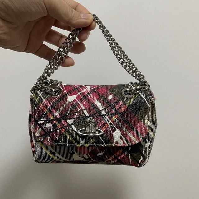 Vivienne Westwood チェックミニショルダーバッグ 代引き人気 www
