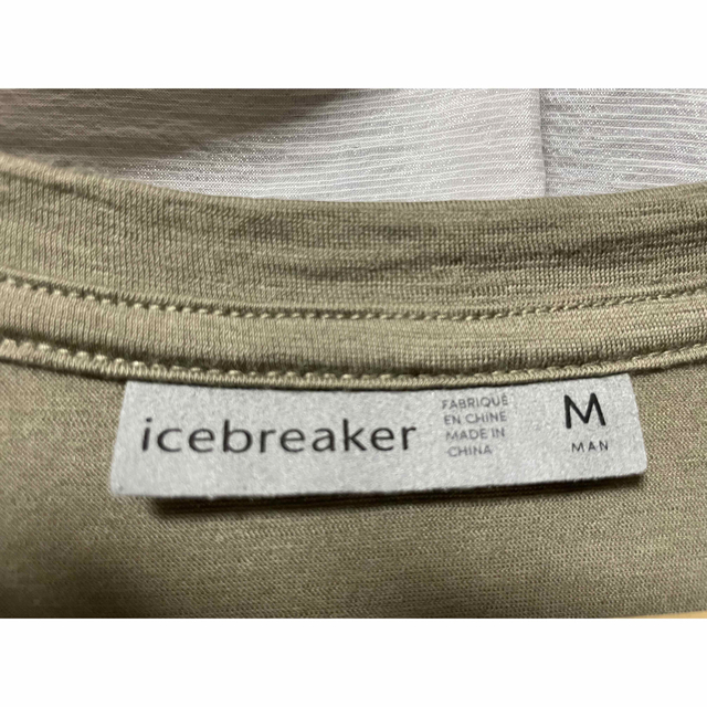 icebreaker(アイスブレーカー)の【takumax様専用】アイスブレーカー　メリノウールTシャツ　M ベージュ スポーツ/アウトドアのアウトドア(登山用品)の商品写真