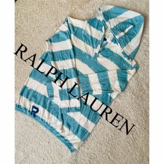 ポロラルフローレン(POLO RALPH LAUREN)の美品　ポロ　ラルフローレン　ボーダー　カットソー　Tシャツ　トップス　人気　完売(シャツ/ブラウス(長袖/七分))