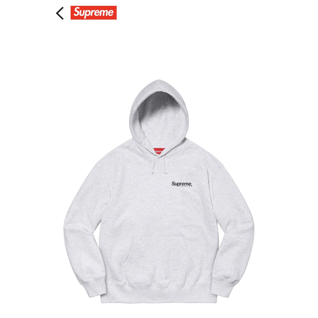 supreme worldwide hooded sweatshirt M メンズのトップス(パーカー)の商品写真