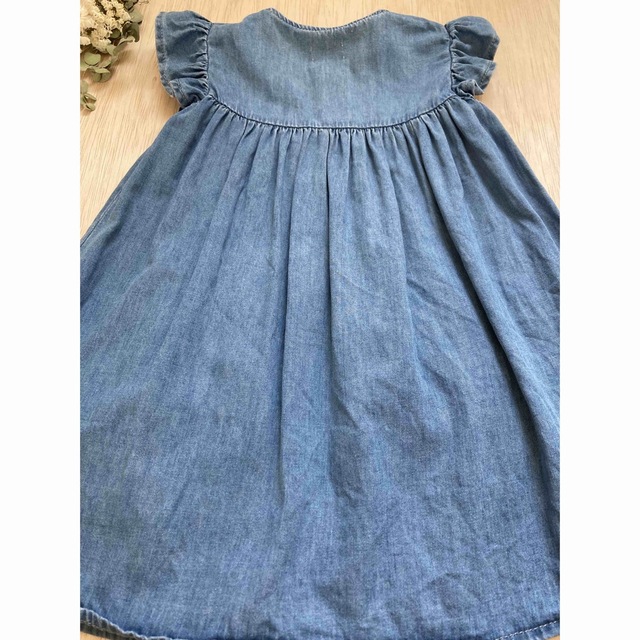 NEXT(ネクスト)の【美品】ネクスト　デニムワンピース キッズ/ベビー/マタニティのキッズ服女の子用(90cm~)(ワンピース)の商品写真